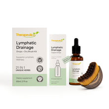 Load image into Gallery viewer, Lymphatic Drainage Drops with Free Lymphatic Drainage Brush and Ebook | All Natural Ingredients | 60ml |
