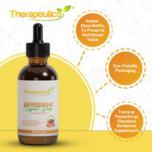 Load image into Gallery viewer, Berberine Supplement Liquid Drops | 3000mg | Mixed Berry Flavour | 99% Bio-Availability | Vegan | 60ml