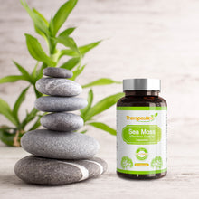 Load image into Gallery viewer, Sea Moss Capsules | Wild Harvested | 60 Veg Capsules | Full Spectrum | Chondrus Crispus | Premium Supplement | Vegan | No Binders, Fillers, Additives | UK Made