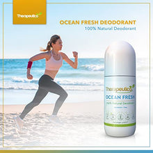 Load image into Gallery viewer, 100% Natural Vegan Roll-On Deodorant | Ocean Fresh | Fresh Unisex Roll-on Deodorant | No Sulfates, Parabens, Aluminium | Travel Friendly