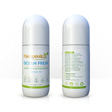 Load image into Gallery viewer, 100% Natural Vegan Roll-On Deodorant | Ocean Fresh | Fresh Unisex Roll-on Deodorant | No Sulfates, Parabens, Aluminium | Travel Friendly