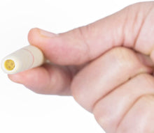 Load image into Gallery viewer, Therapeutico Natural Organic 100% Beeswax Hopi Ear Candles with FREE EBOOK |10 Hand-Crafted Candles | Medical Grade With Safety Disc and Double Wax Filter | Relaxing |