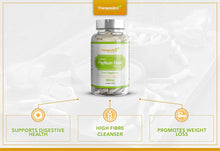 Load image into Gallery viewer, ORGANIC Psyllium Husk Capsules | 150 Veg Caps | 500mg | No Binders, Fillers, Additives | Digestion, Constipation Relief, Weight Loss | Made In UK | Certified Organic By Soil Association | Vegan