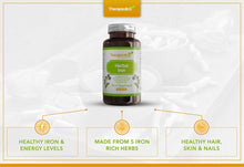Load image into Gallery viewer, Herbal Iron | Iron Capsules Made from Herbs | 60 Vegan Capsules | Non-GMO | No Preservatives or Fillers |