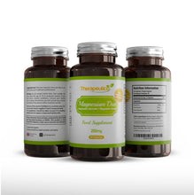 Load image into Gallery viewer, Magnesium Glycinate & Magnesium Malate Blend | High Strength | 250mg | 60 Veg Capsules | Premium Quality | Made in UK | Vegan | Magnesium Duo