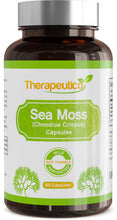 Load image into Gallery viewer, Sea Moss Capsules | Wild Harvested | 60 Veg Capsules | Full Spectrum | Chondrus Crispus | Premium Supplement | Vegan | No Binders, Fillers, Additives | UK Made
